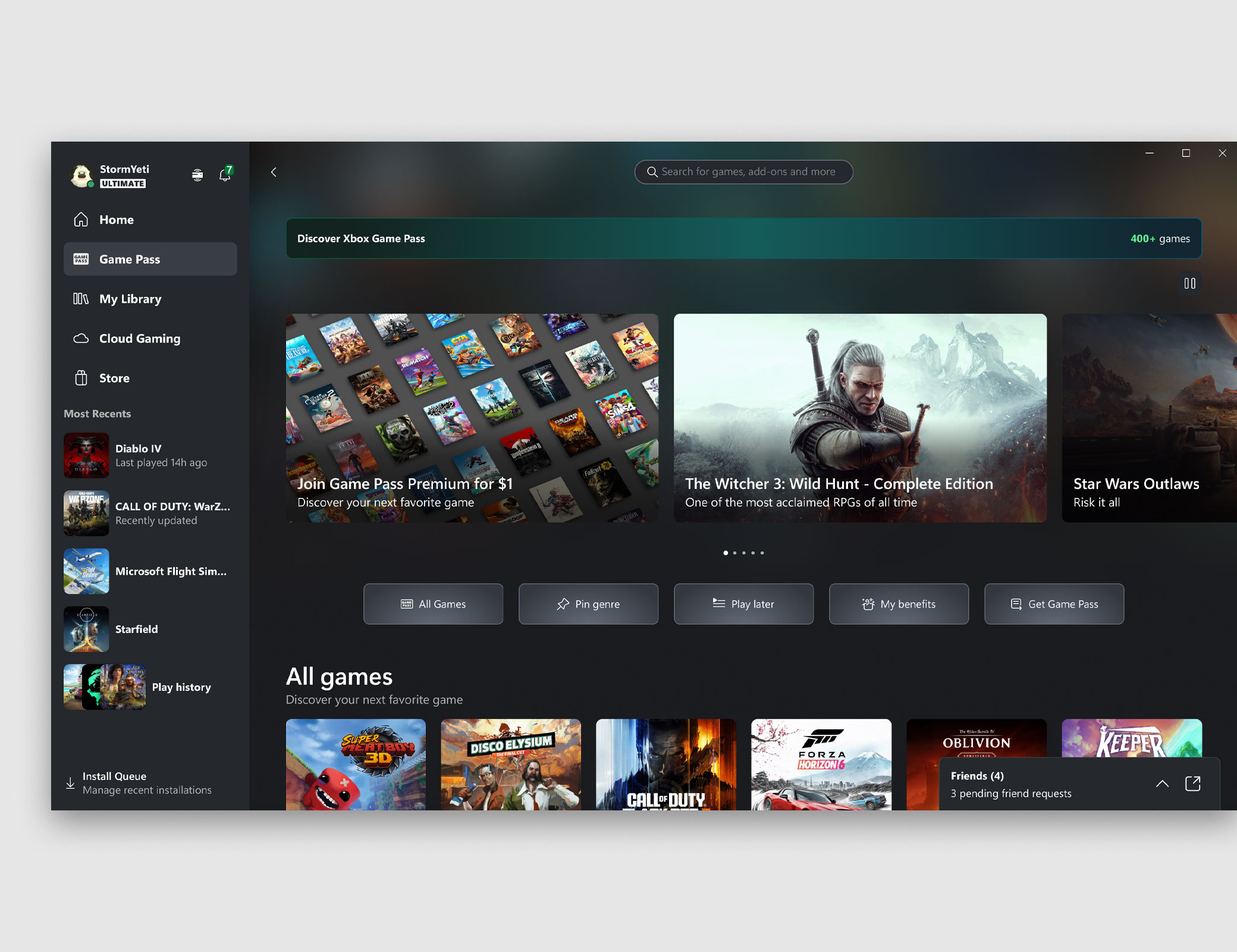 Game Pass Ultimate - 1 mês