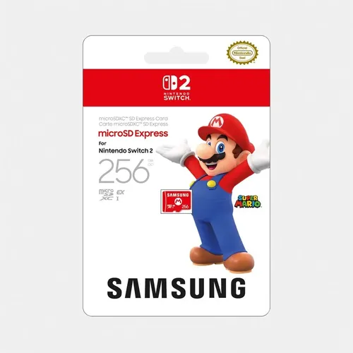 Cartão microSD Express Samsung 256 GB